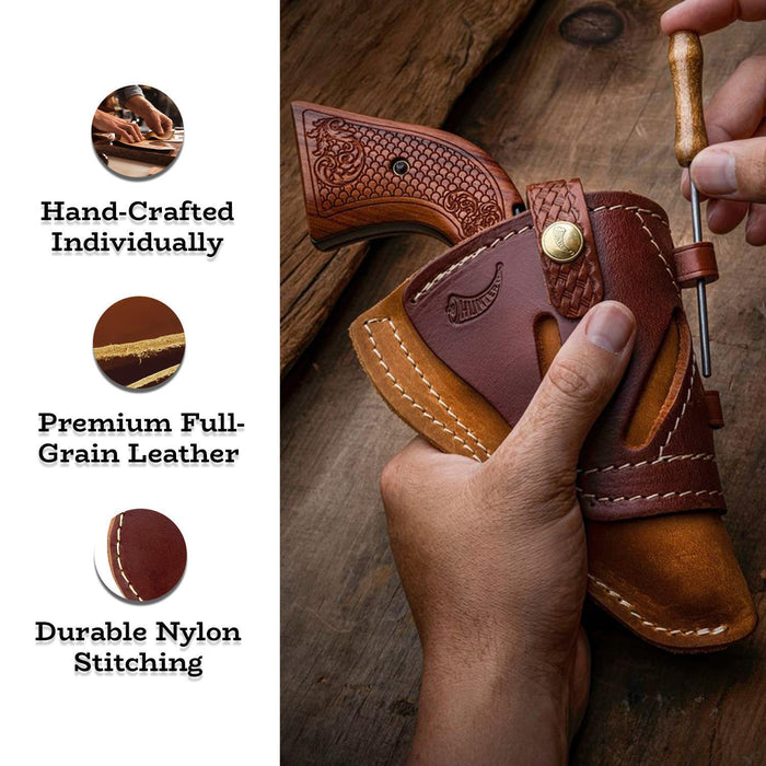 The Range Rider Ambidextrous Leather Holster (2600 Series)