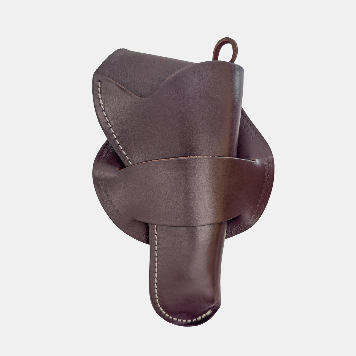 Handmade Leather Cross Draw Gun Holster & Double mag pouch 1911 Retainer strap Handmade Leather Cross Draw Gun Holster & Double mag pouch 1911 Retainer strap