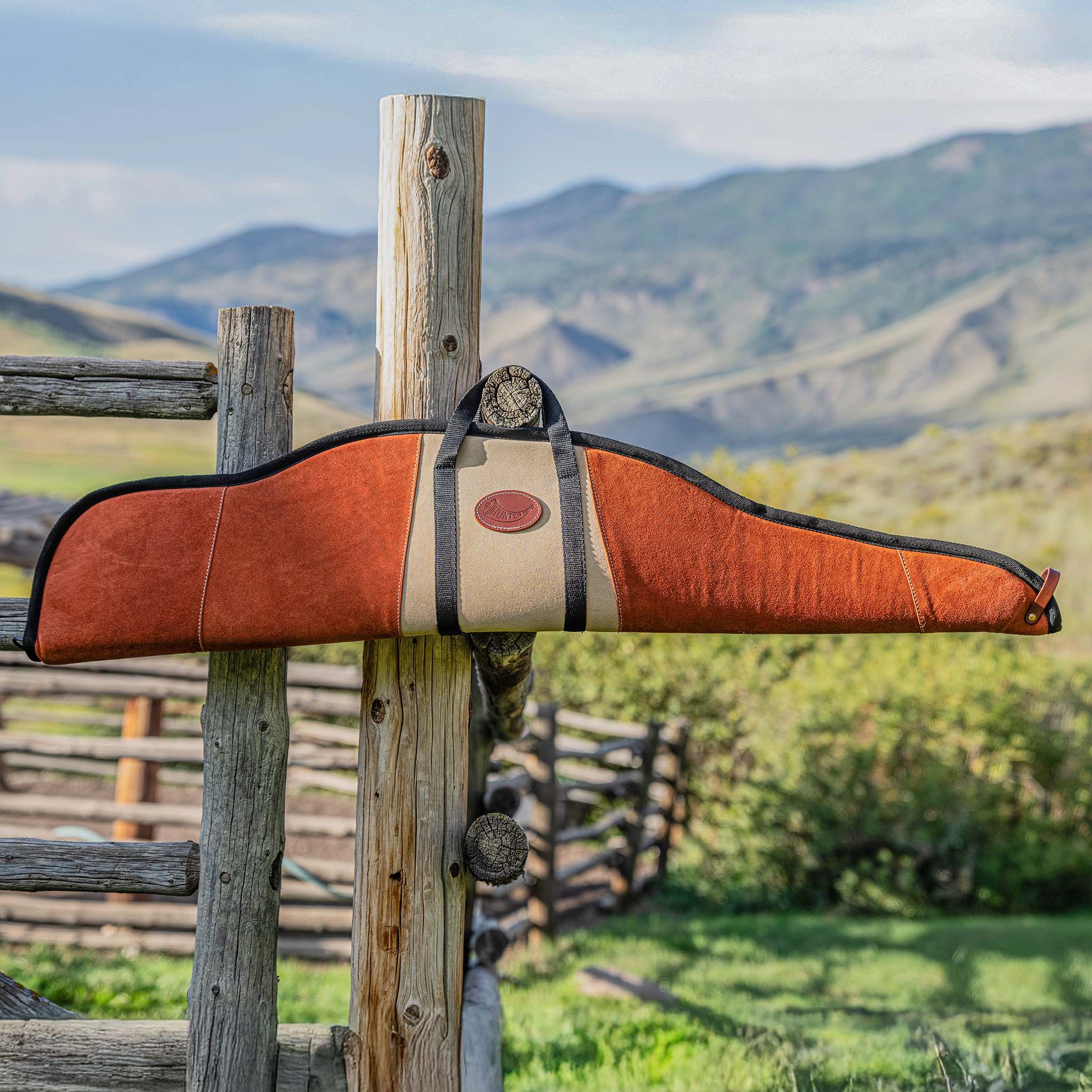 Suede Rifle Case — Hunter Company
