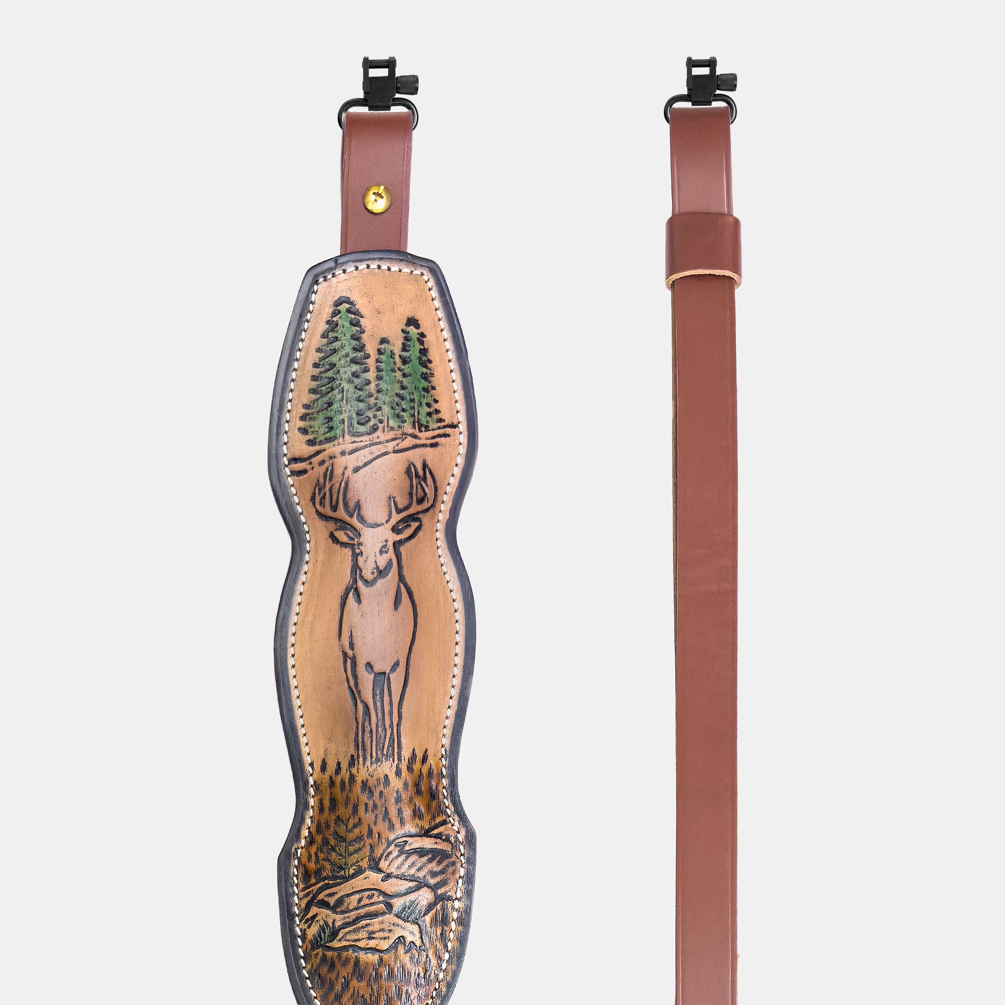 Premium Leather Gun Slings — Hunter Company