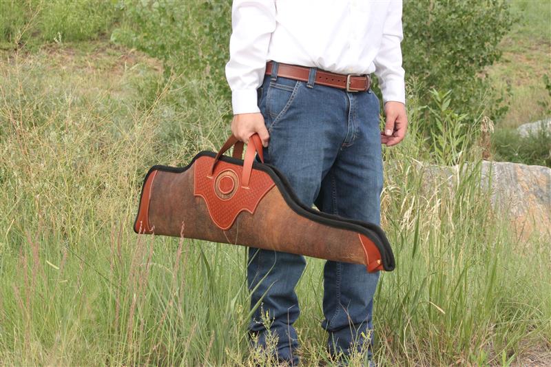 Full Leather Long Gun Case