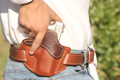 Close Contact CCW Holsters Two Tone Chestnut & Antique Brown