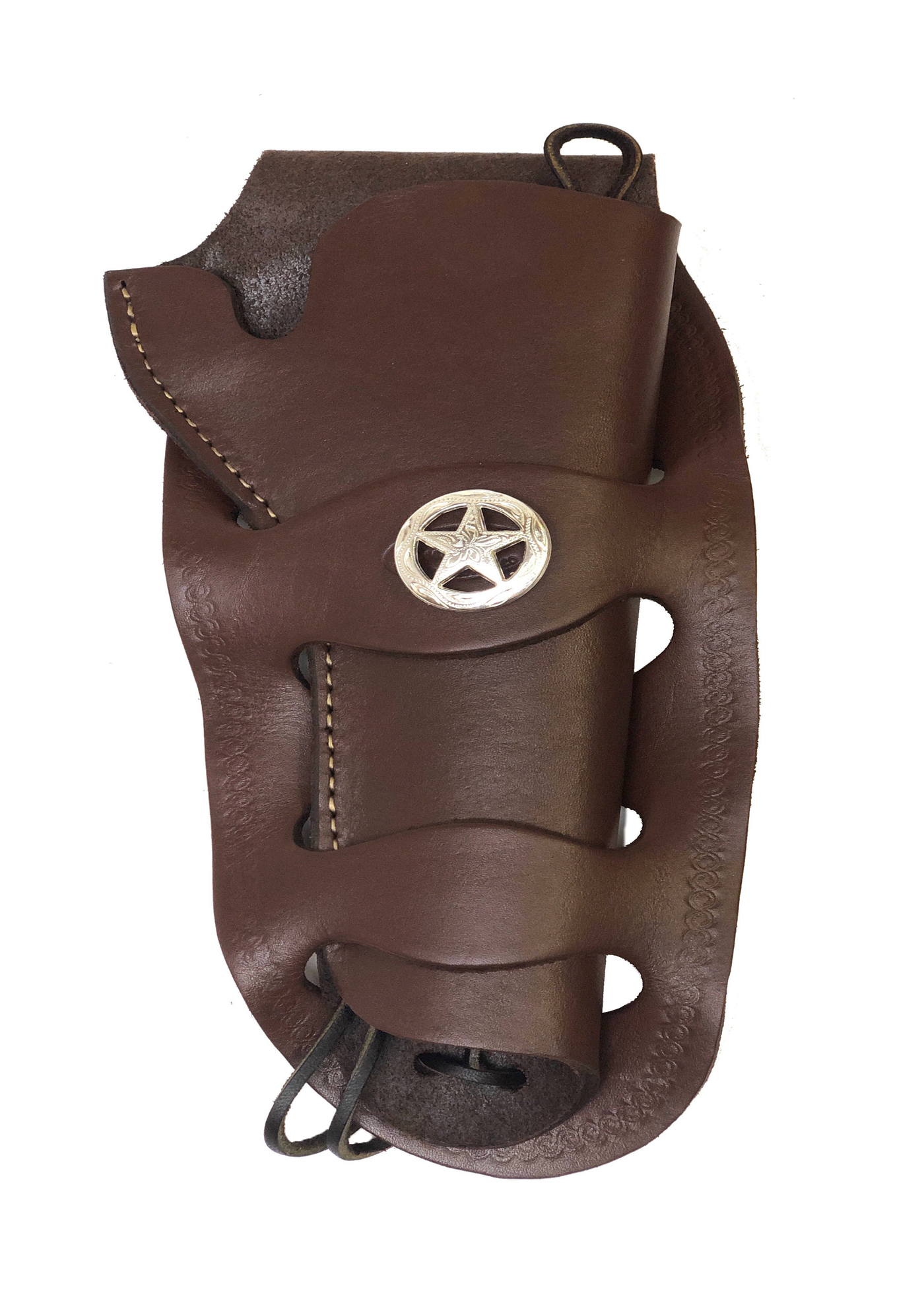 Western Double Loop Holsters with Concho - 1080 Series